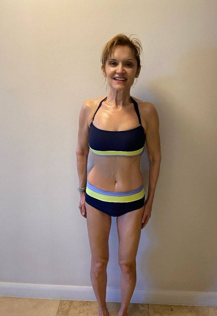 Woman fitness portrait